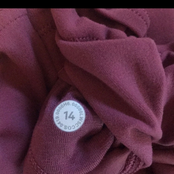 Lululemon Align Pant 28" *Tie Waist Size 14 - Picture 6 of 6